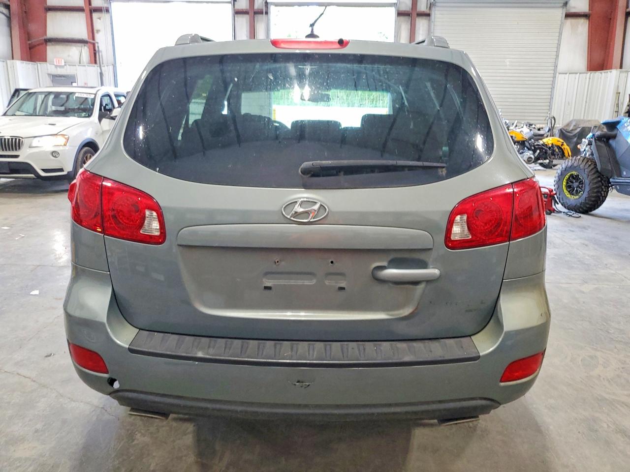 2008 Hyundai Santa Fe Se Gray vin: 5NMSH73E08H143804