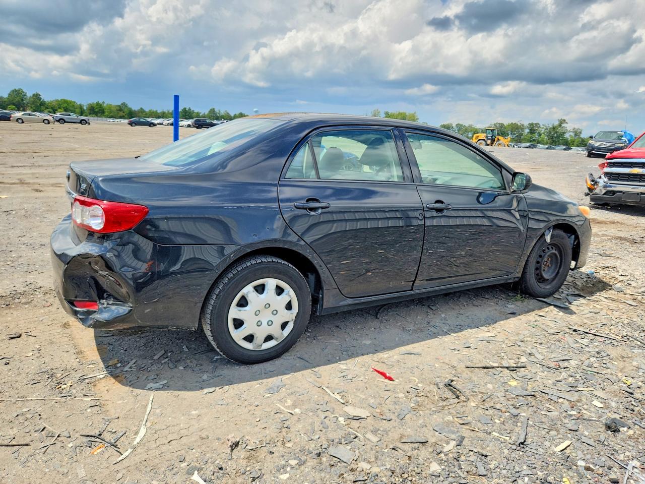 2011 Toyota Corolla Le Черный vin: JTDBU4EE5BJ105753