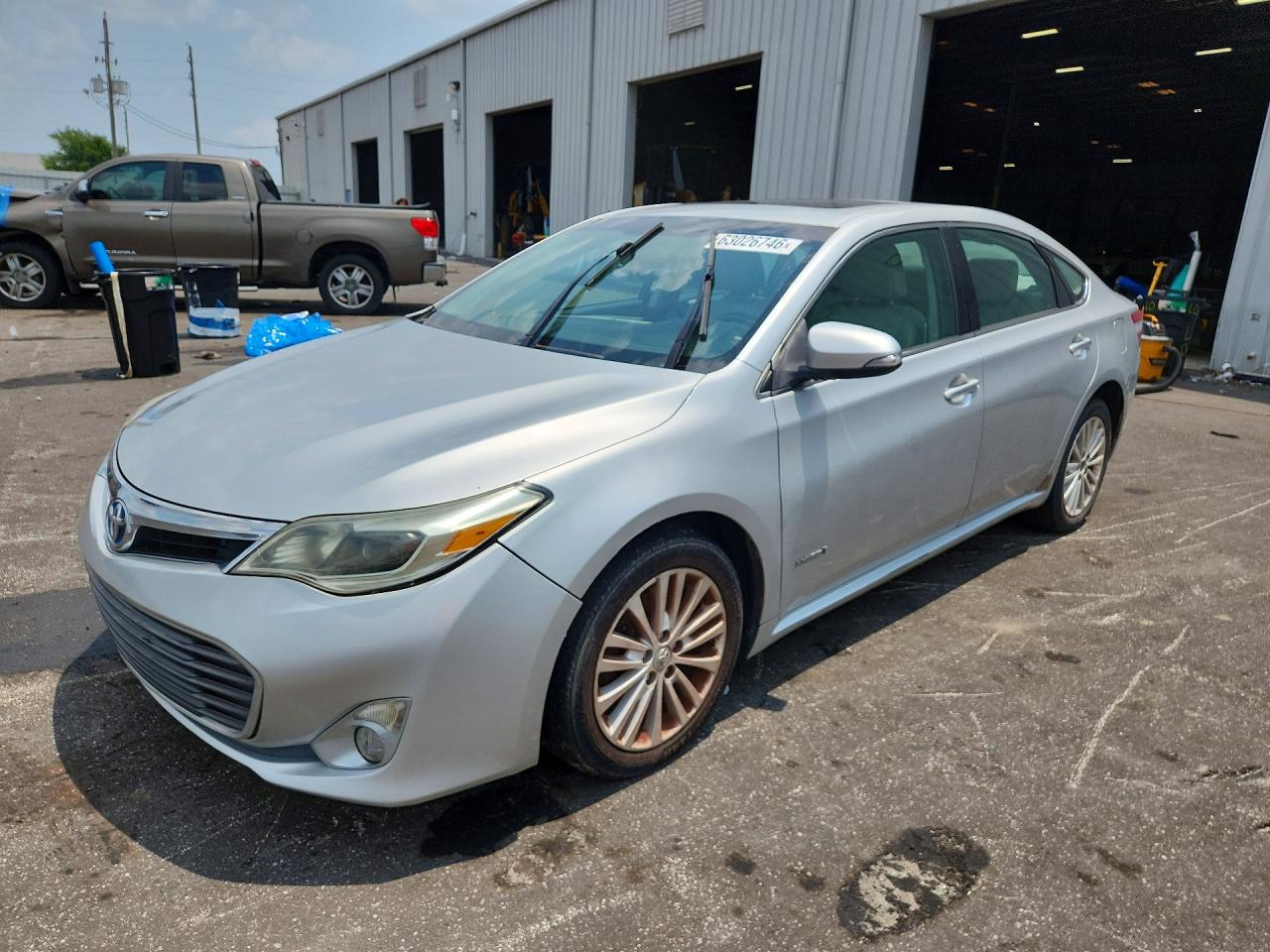 2014 Toyota Avalon Hybrid Xle Touring Silver vin: 4T1BD1EBXEU020216