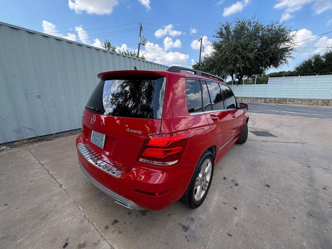 2013 Mercedes-benz Glk 350 4matic Красный vin: WDCGG8JB6DF993963