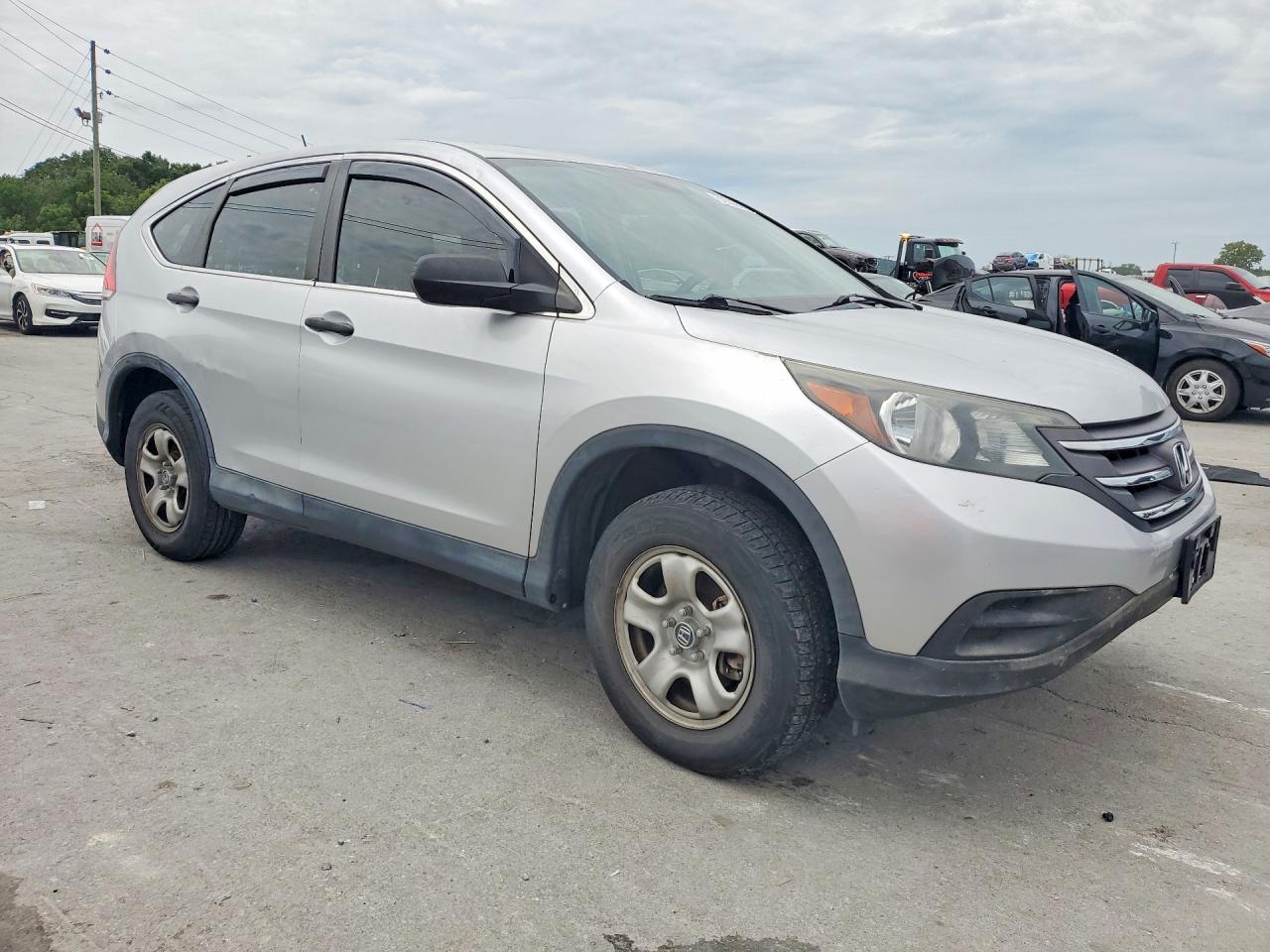 2014 Honda Cr-v Lx Silver vin: 2HKRM4H31EH681104