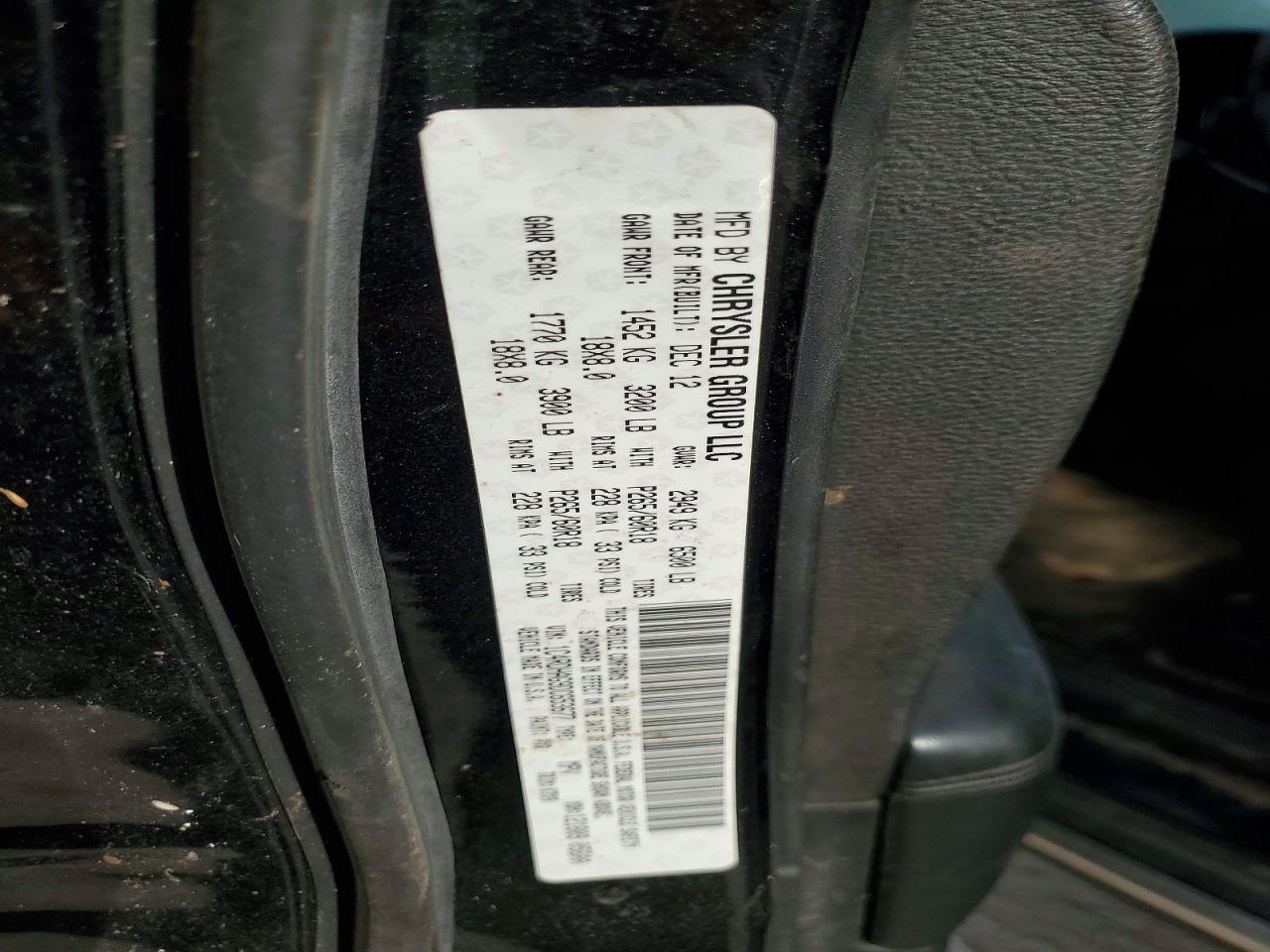 2013 Dodge Durango Sxt Gray vin: 1C4RDHAG9DC653677