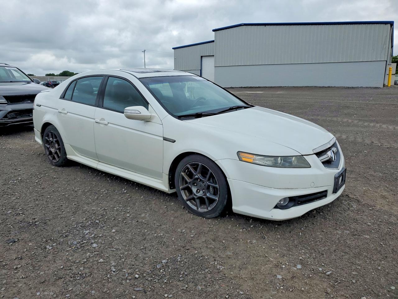2008 Acura Tl Type S Белый vin: 19UUA76588A003309
