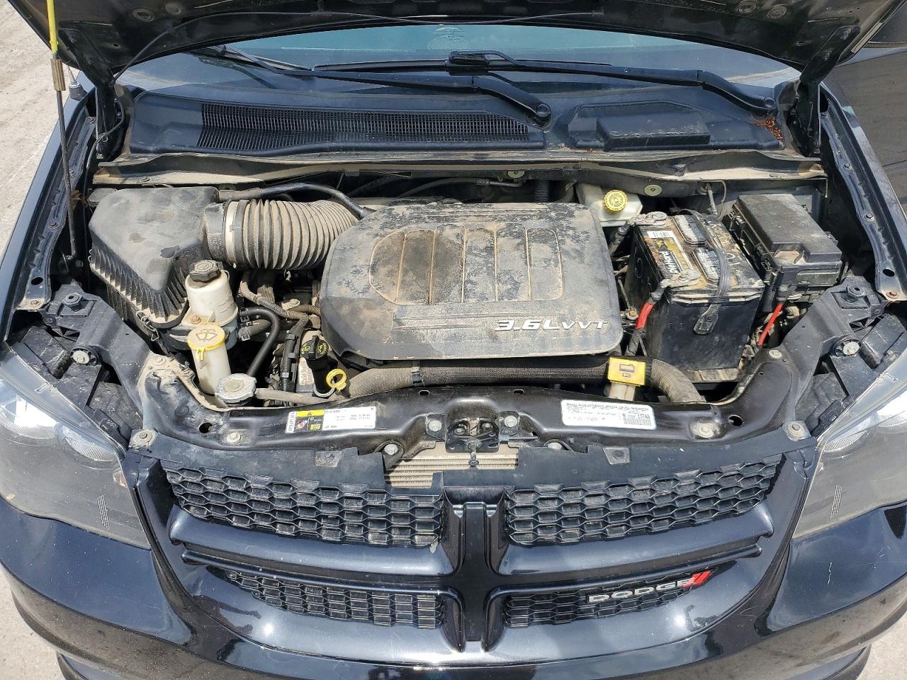 2015 Dodge Grand Caravan Se Черный vin: 2C4RDGBG2FR642118