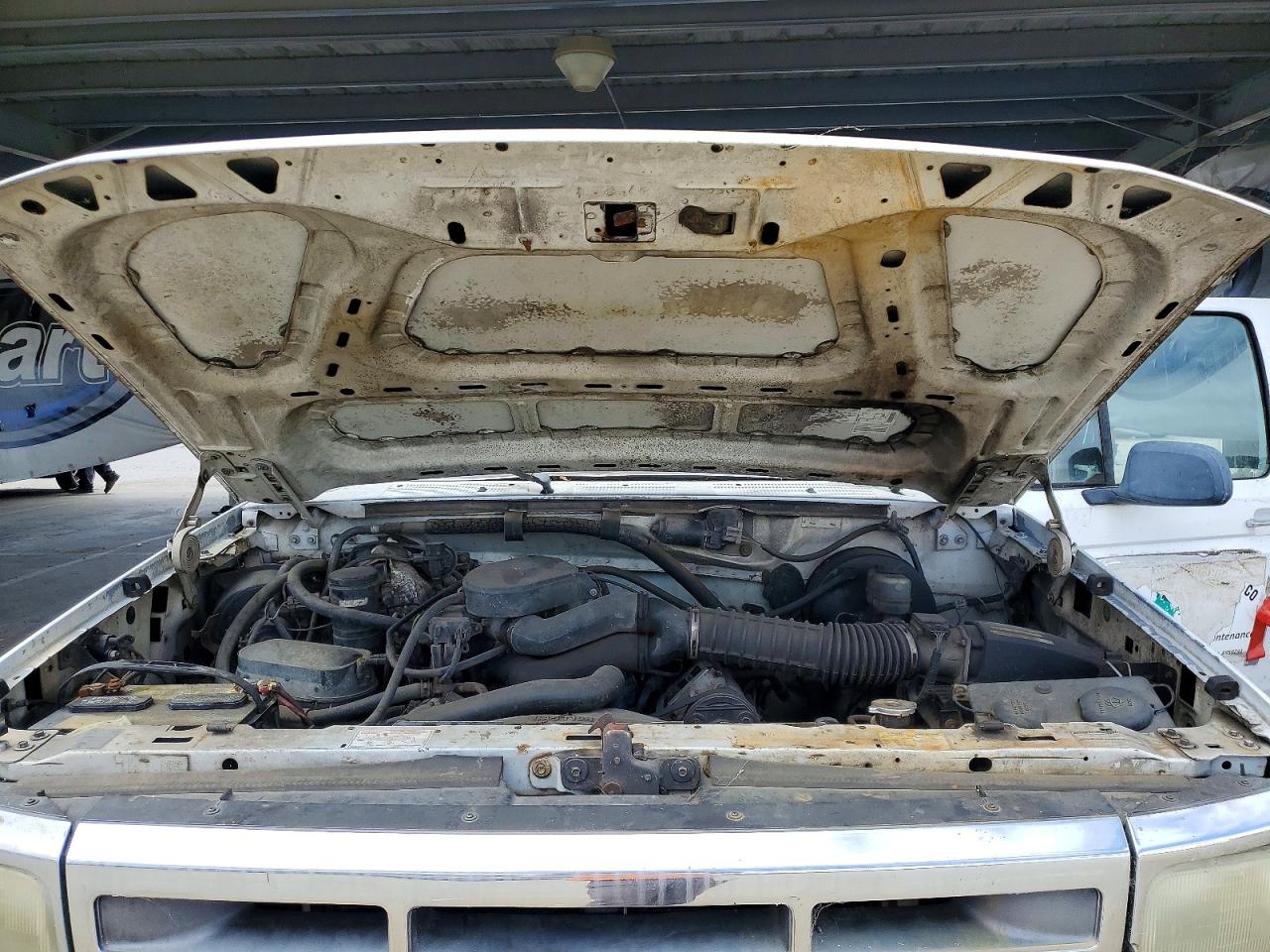1996 Ford F250 White vin: 1FTHF26H9TEA64068