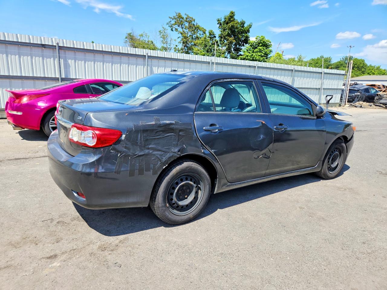 2011 Toyota Corolla Le Gray vin: 2T1BU4EE6BC742596