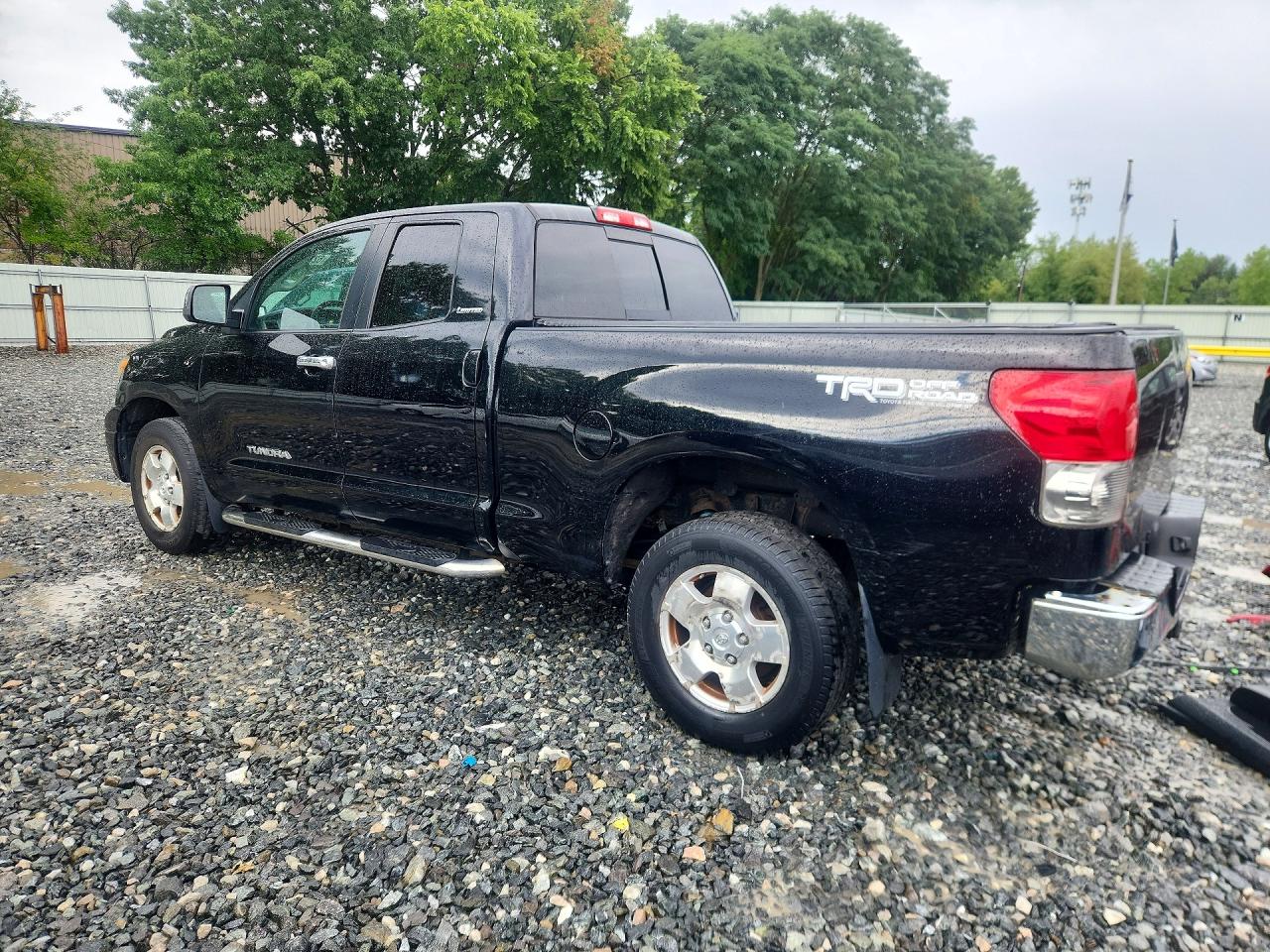 2008 Toyota Tundra Double Cab Limited Черный vin: 5TFBV58168X058105