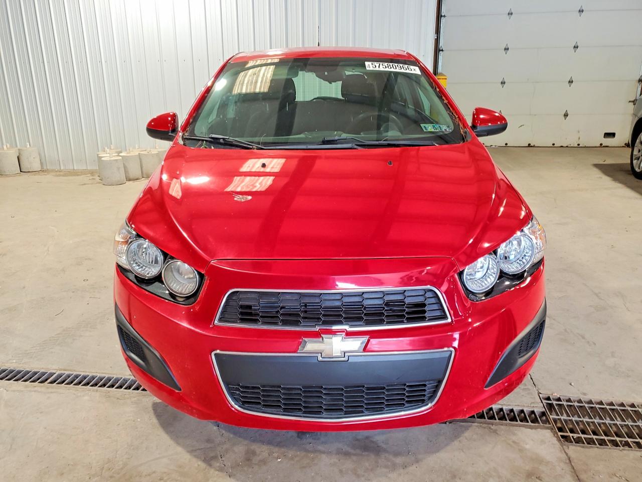 2013 Chevrolet Sonic Lt Red vin: 1G1JC6SGXD4224828