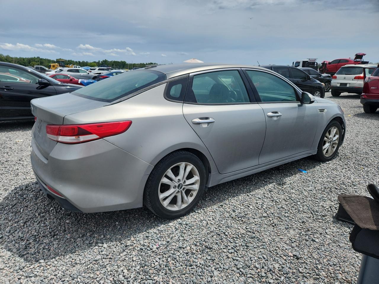 2016 Kia Optima Ex Gray vin: 5XXGU4L37GG106230
