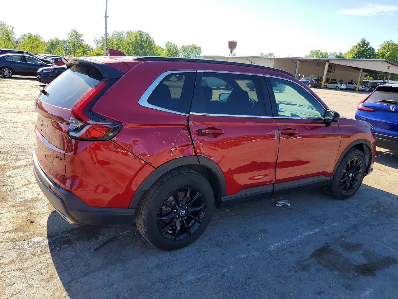 2024 Honda Cr-v Sport-l Red vin: 7FARS6H80RE006494