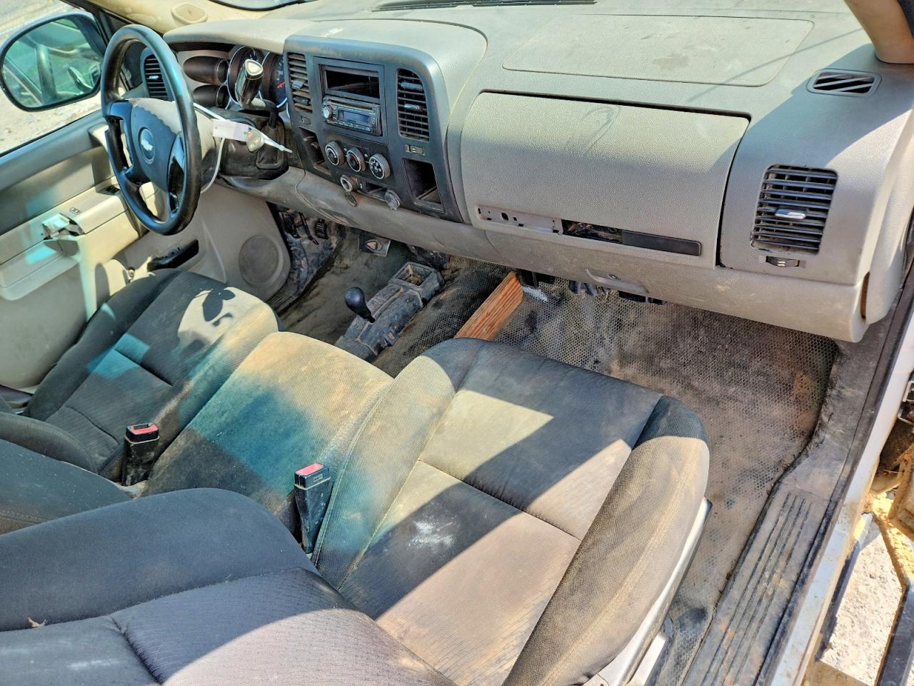 2013 Chevrolet Silverado K2500 Heavy Duty White vin: 1GC0KVCG1DF232044