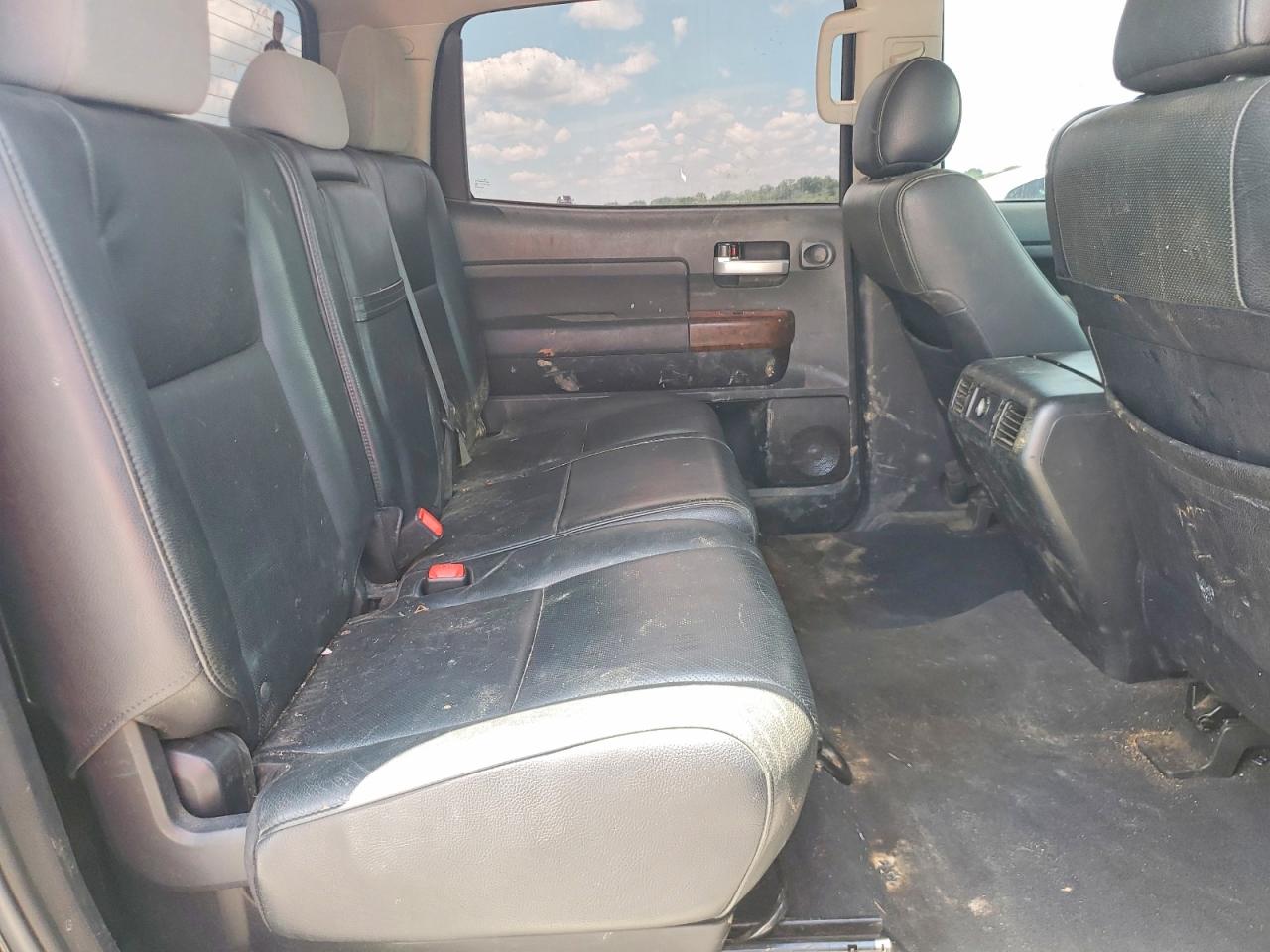 2012 Toyota Tundra Crewmax Limited Черный vin: 5TFHW5F16CX270165