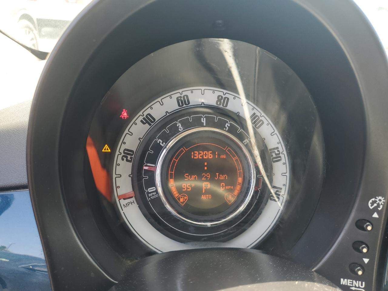2015 Fiat 500 Pop   Blue vin: 3C3CFFAR2FT570366