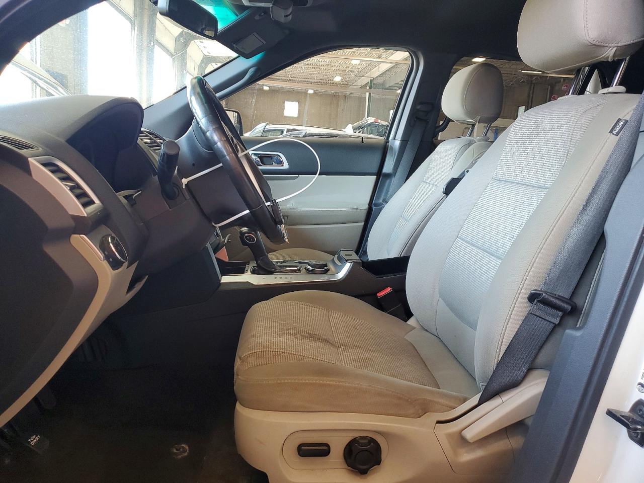 2012 Ford Explorer Xlt White vin: 1FMHK8D87CGA65124