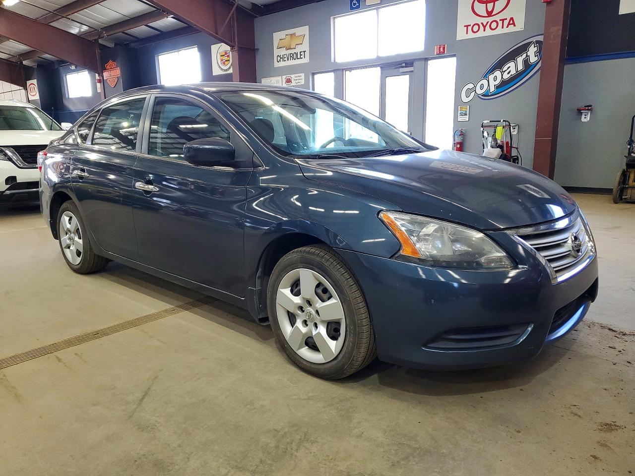 2013 Niss Sentra S Charcoal vin: 3N1AB7AP8DL621405