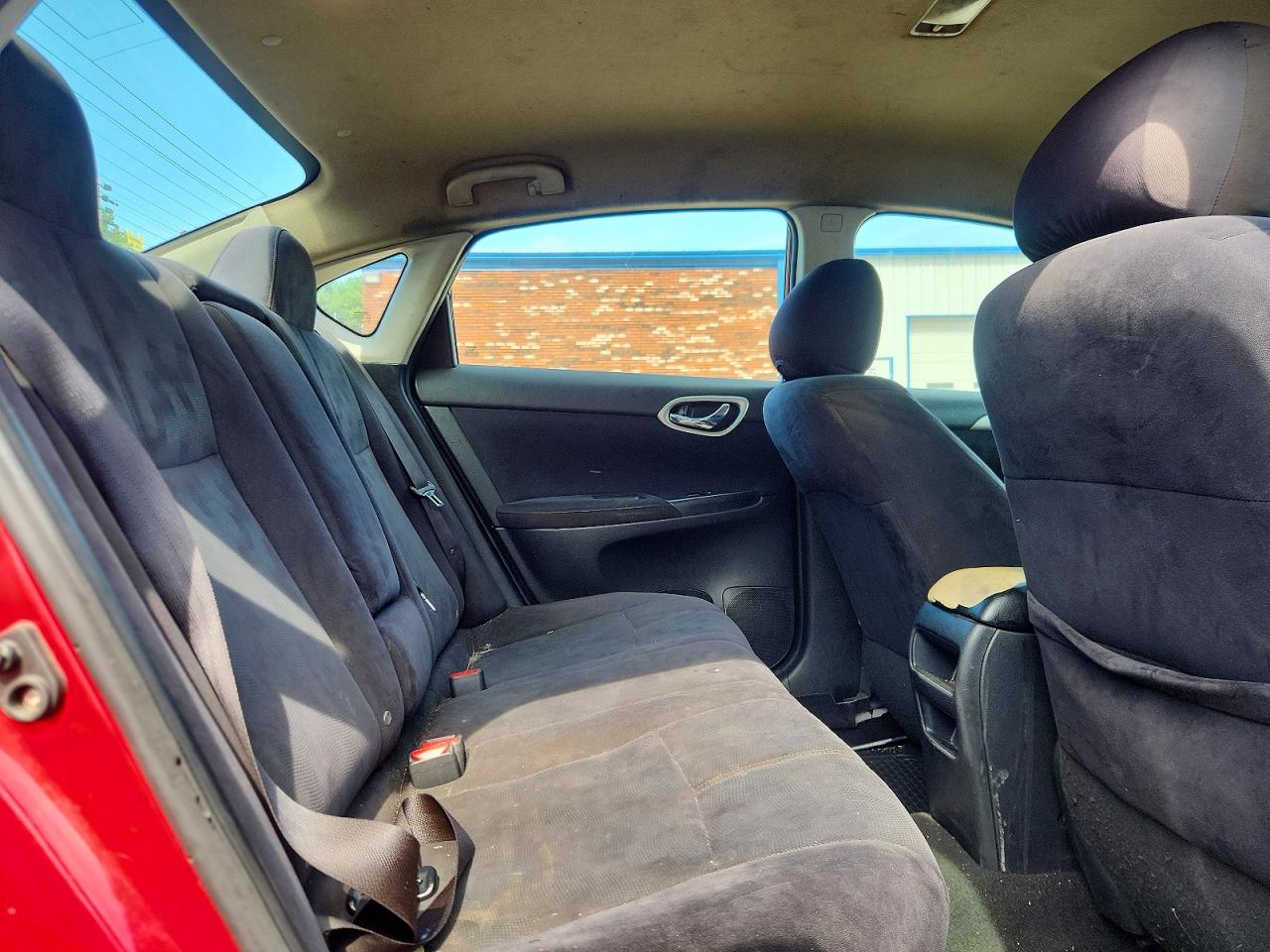 2013 Nissan Sentra S Burgundy vin: 3N1AB7AP8DL662195