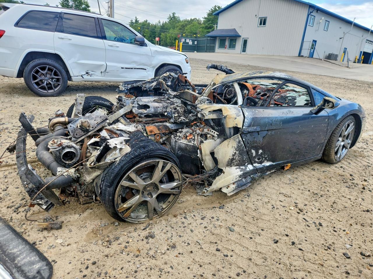 2006 Lamborghini Gallardo Серый vin: ZHWGU12T46LA02805