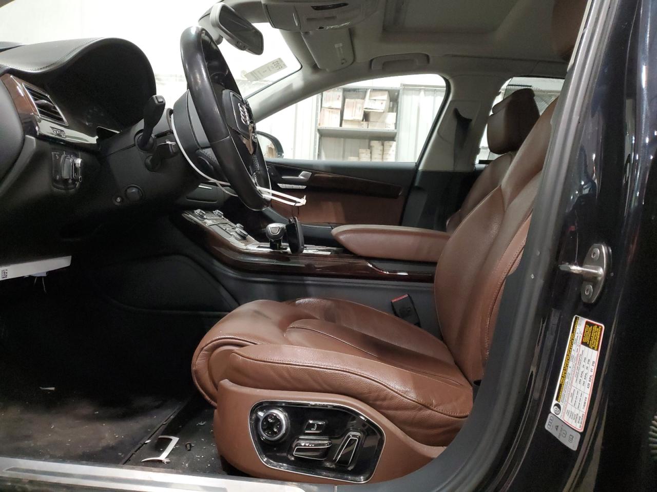 2015 Audi A8 L Quattro Blue vin: WAU3GAFD3FN005842
