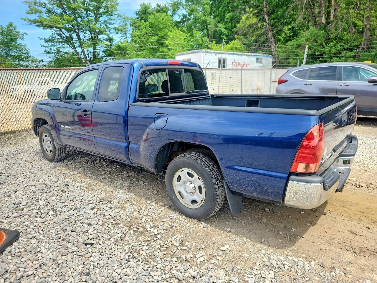 2008 Toyota Tacoma Access Cab Синий vin: 5TETX22N28Z530446
