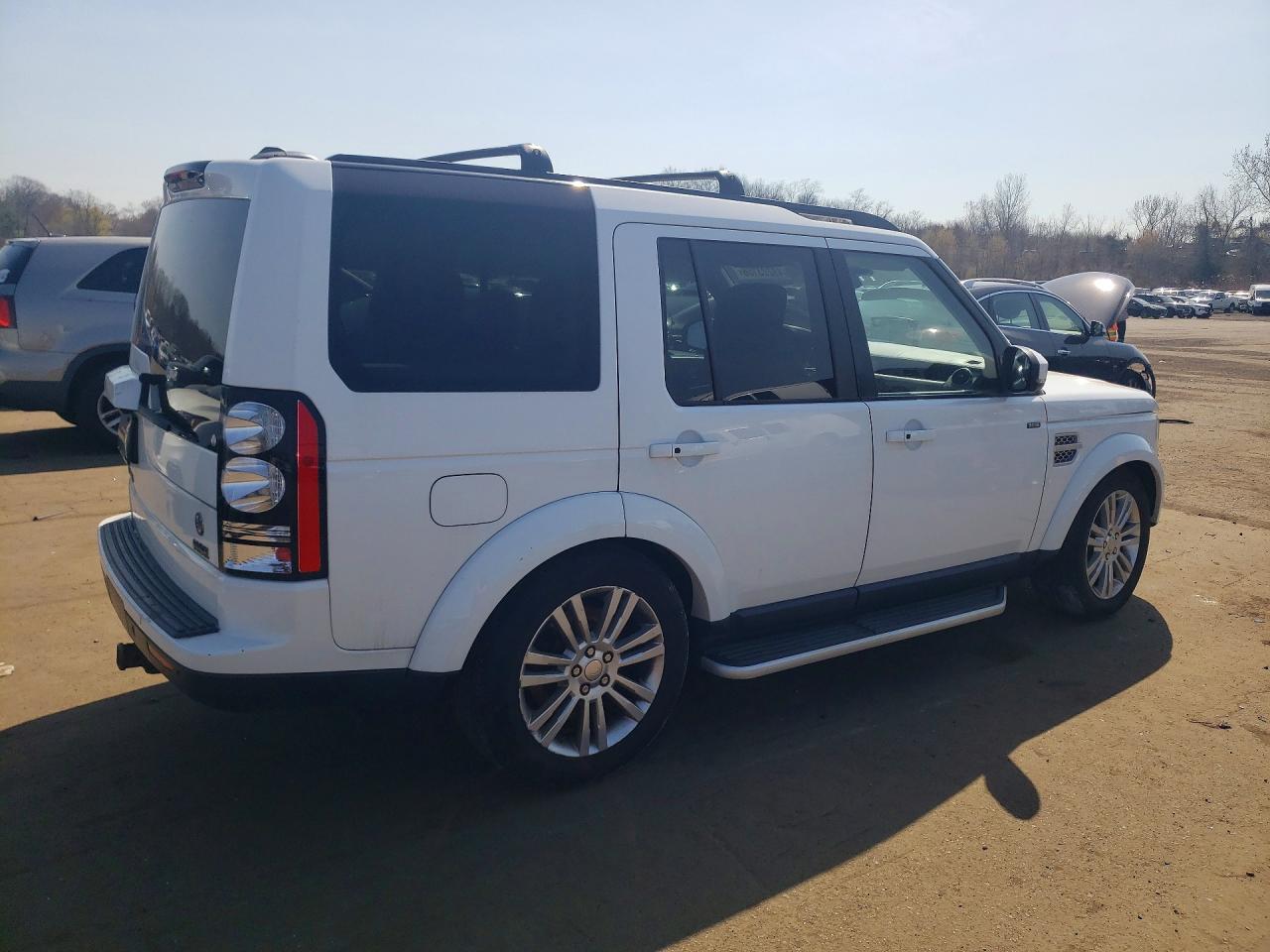 2014 Land Rover Lr4 Hse Luxury White vin: SALAK2V62EA702323