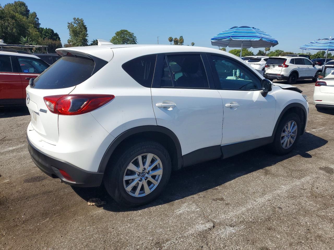 2016 Mazda Cx-5 Touring White vin: JM3KE2CY1G0681827