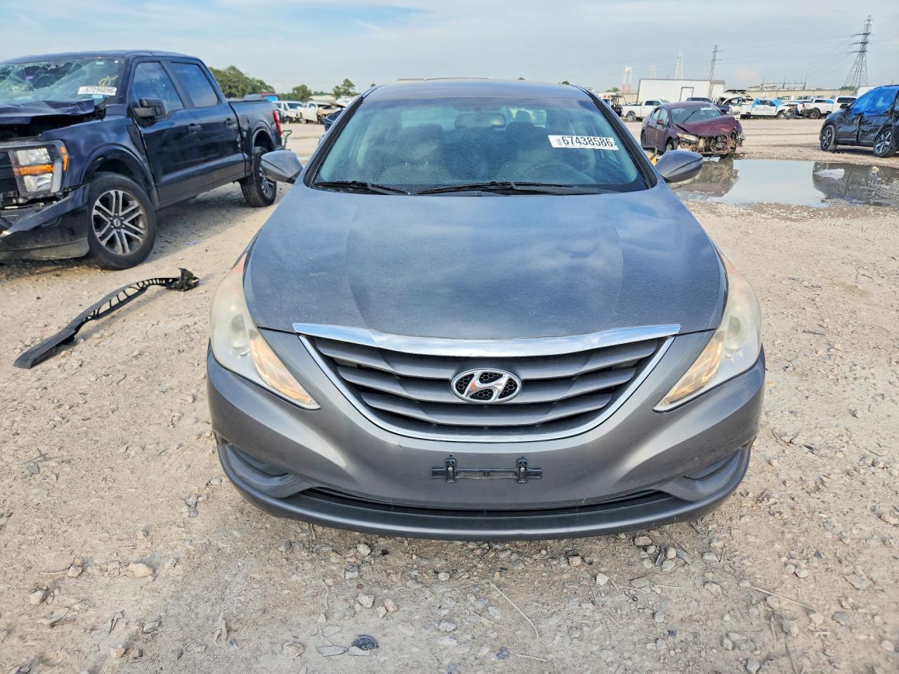 2013 Hyundai Sonata Gls Gray vin: 5NPEB4AC7DH712773