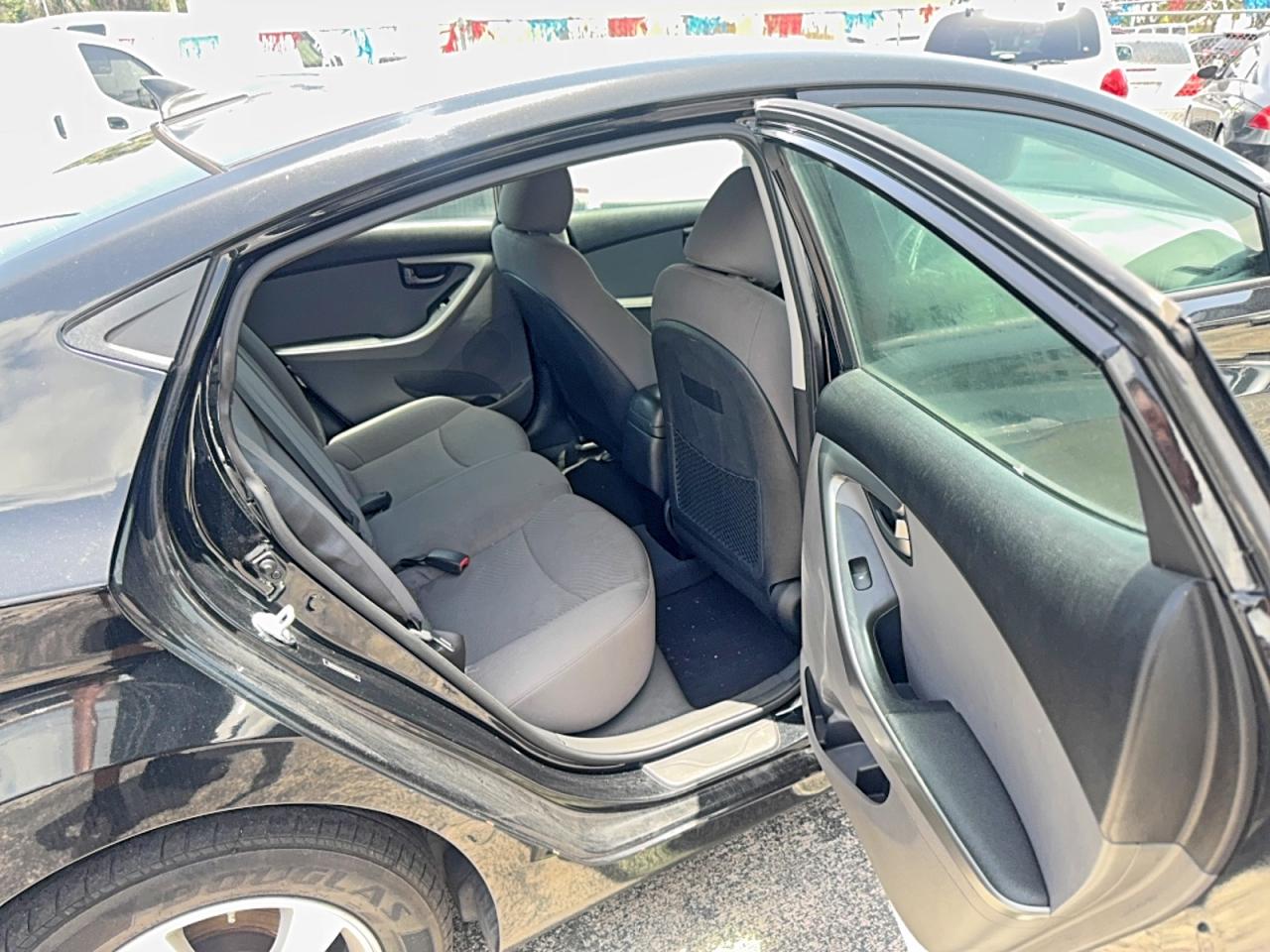 2014 Hyundai Elantra Se Черный vin: 5NPDH4AE1EH489689