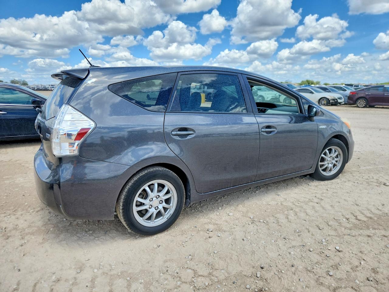 2012 Toyota Prius V Three Gray vin: JTDZN3EU2C3111710