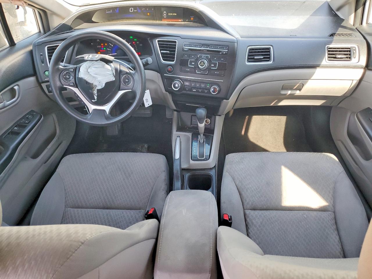2015 Honda Civic Lx Silver vin: 2HGFB2F57FH551096