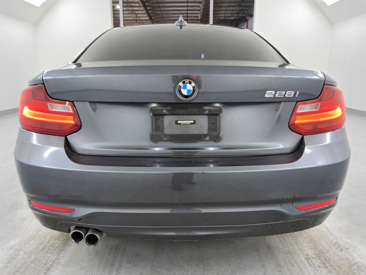 2014 Bmw 228 I Gray vin: WBA1F5C51EVV98985