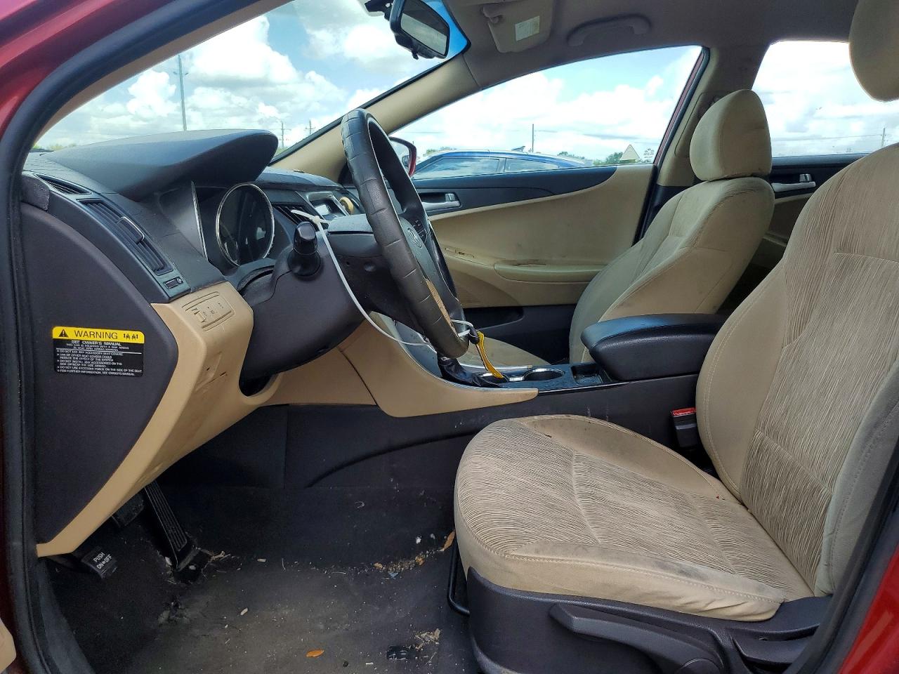 2012 Hyundai Sonata Gls Red vin: 5NPEB4AC1CH319396
