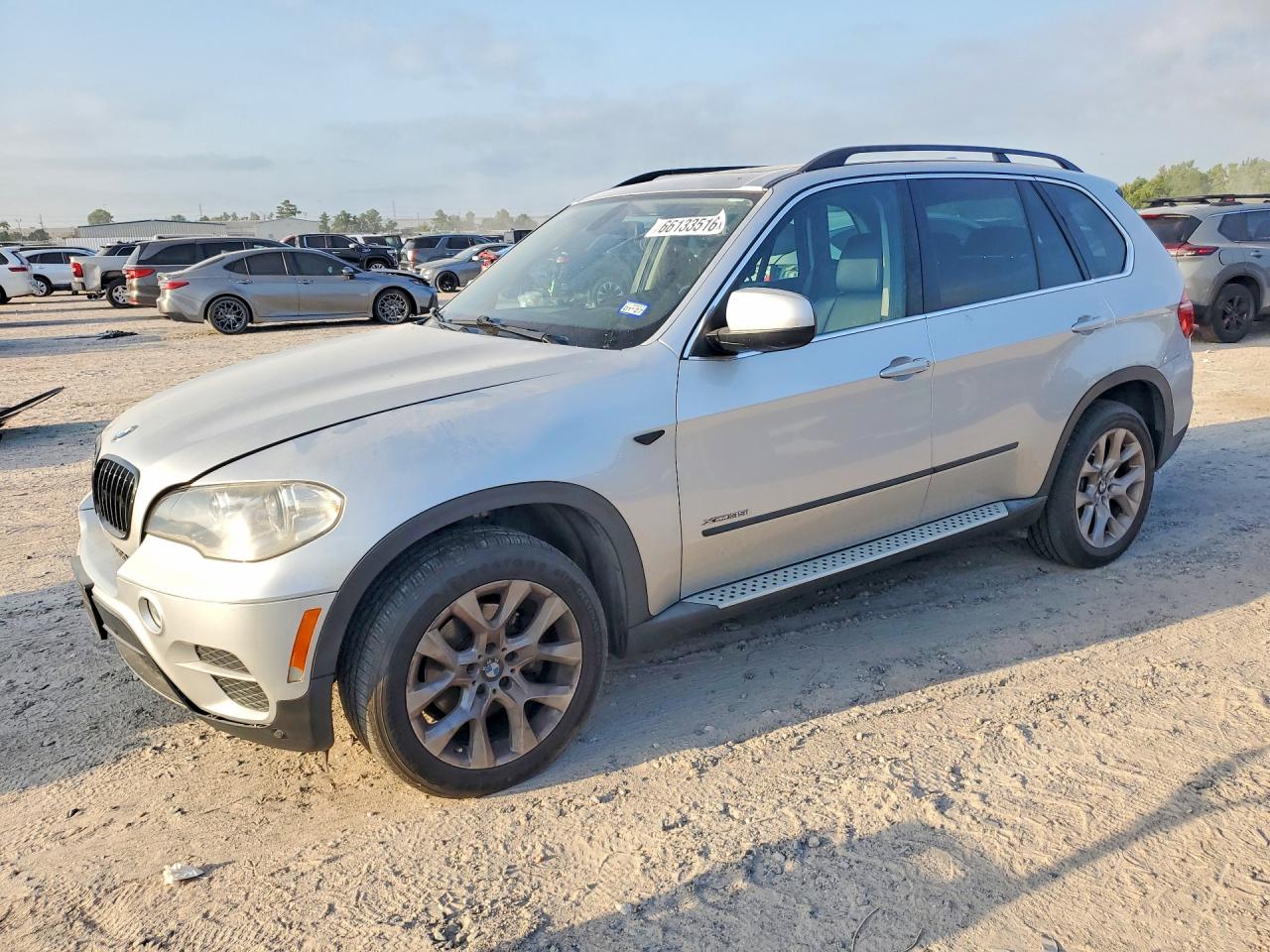 2013 Bmw X5 Xdrive35i Silver vin: 5UXZV4C57D0E12642