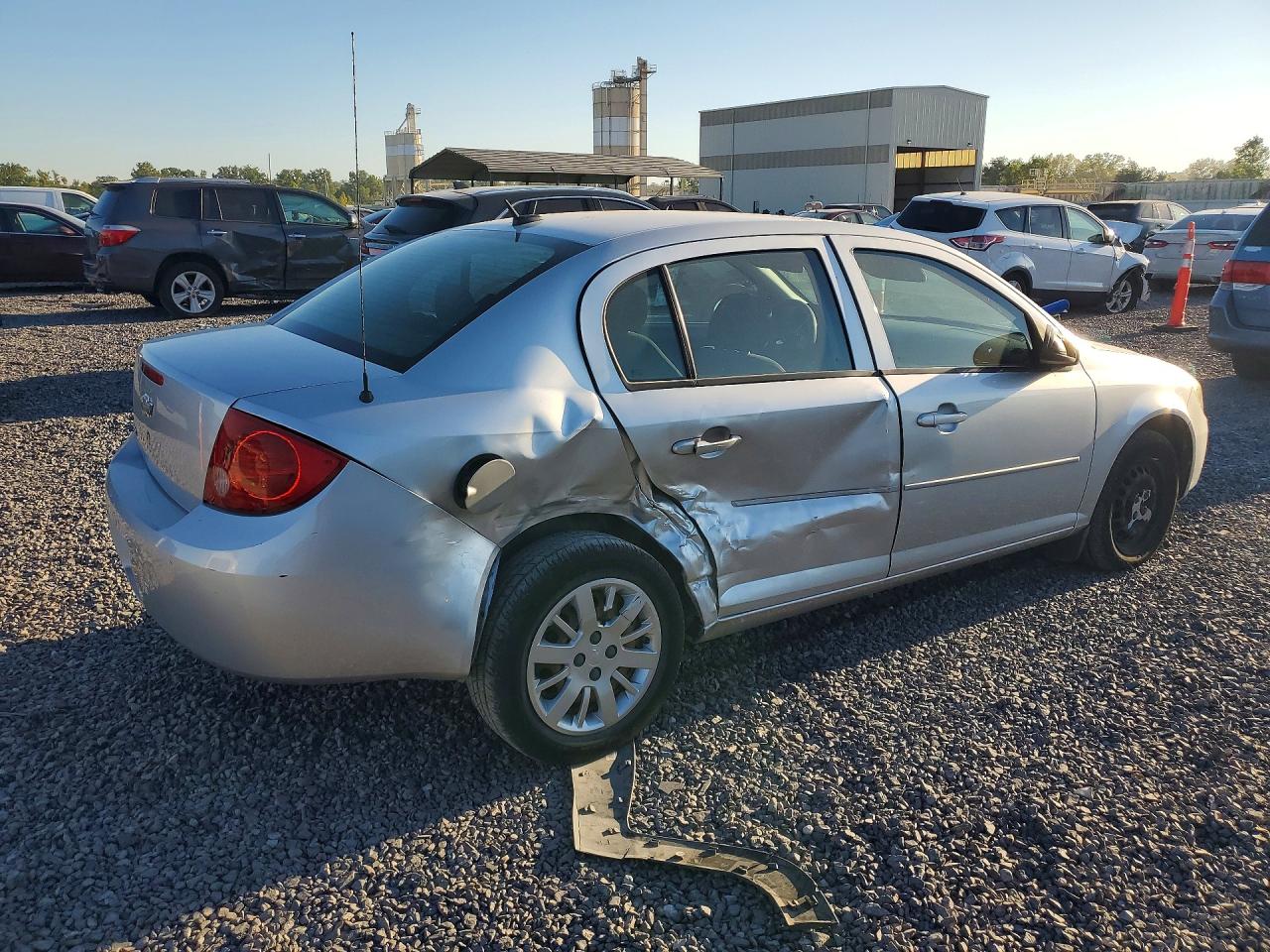 2010 Chevrolet Cobalt 1lt Silver vin: 1G1AD5F56A7154397