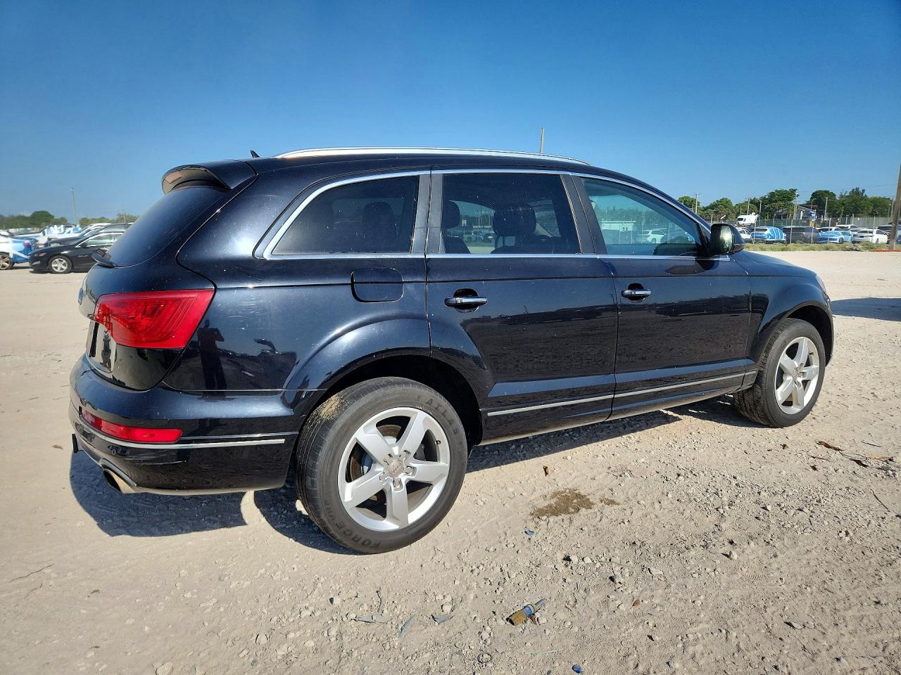 2014 Audi Q7 Premium Plus Black vin: WA1LGBFE6ED013224