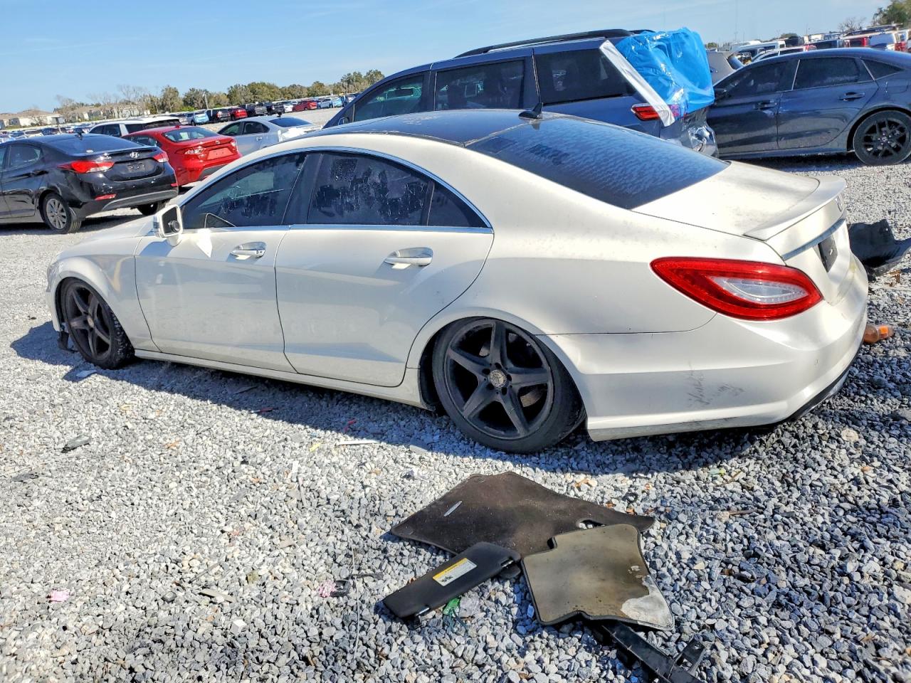 2014 Mercedes-benz Cls 550 4matic Белый vin: WDDLJ9BB2EA127885