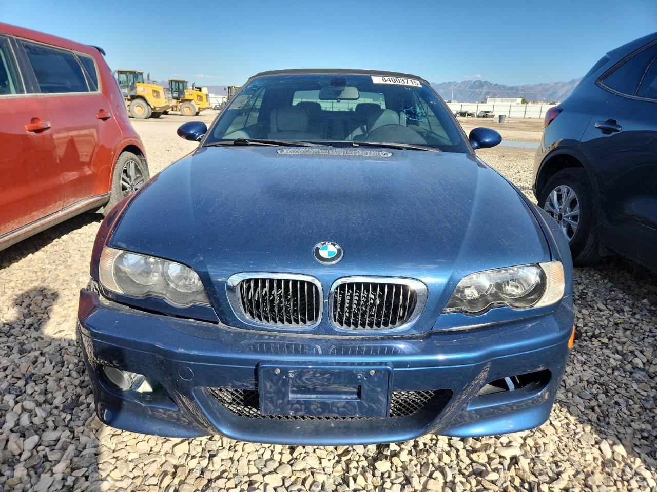 2006 Bmw M3 Синий vin: WBSBR93466PK10600