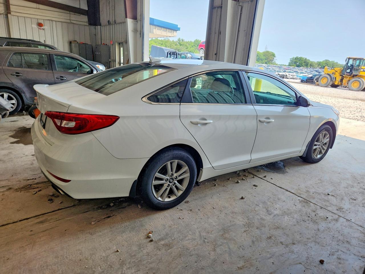 2015 Hyundai Sonata Se White vin: 5NPE24AF8FH188434