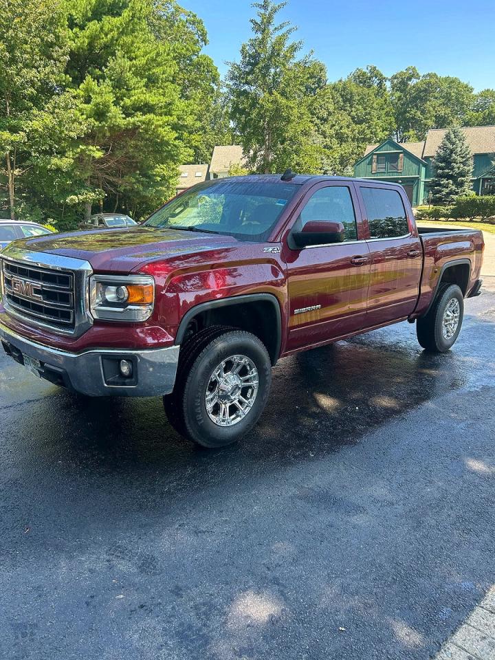 2015 Gmc Sierra K15 Бордовый vin: 3GTU2UEH5FG309596