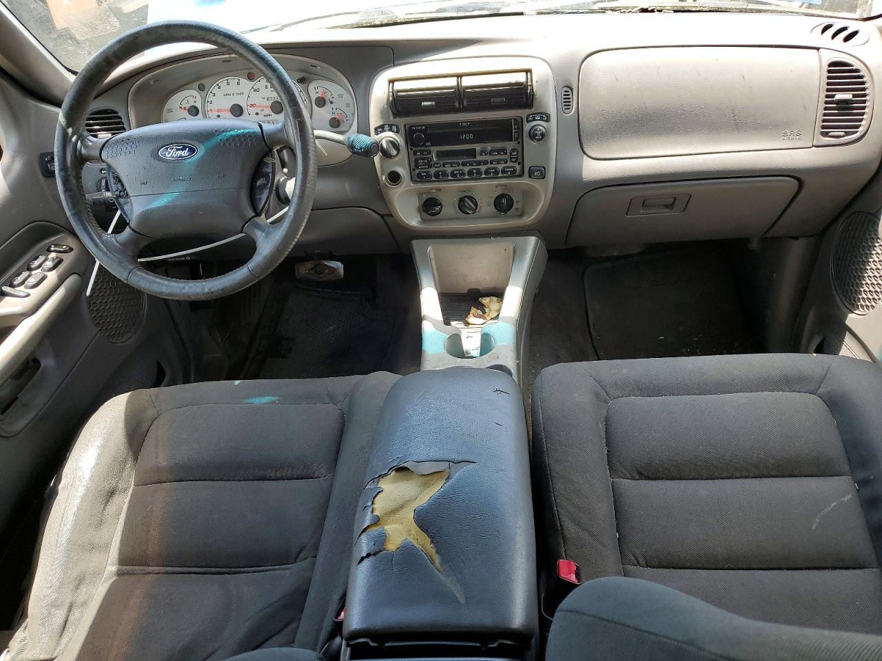 2001 Ford Explorer Sport Trac Green vin: 1FMZU77E01UC12702