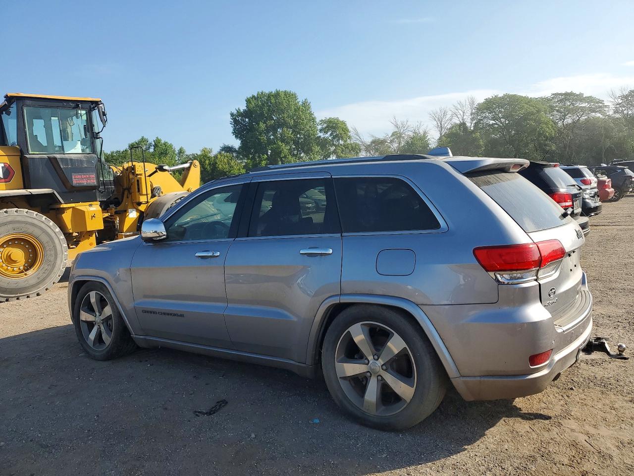 2014 Jeep Grand Cherokee Overland Gray vin: 1C4RJFCG5EC279306