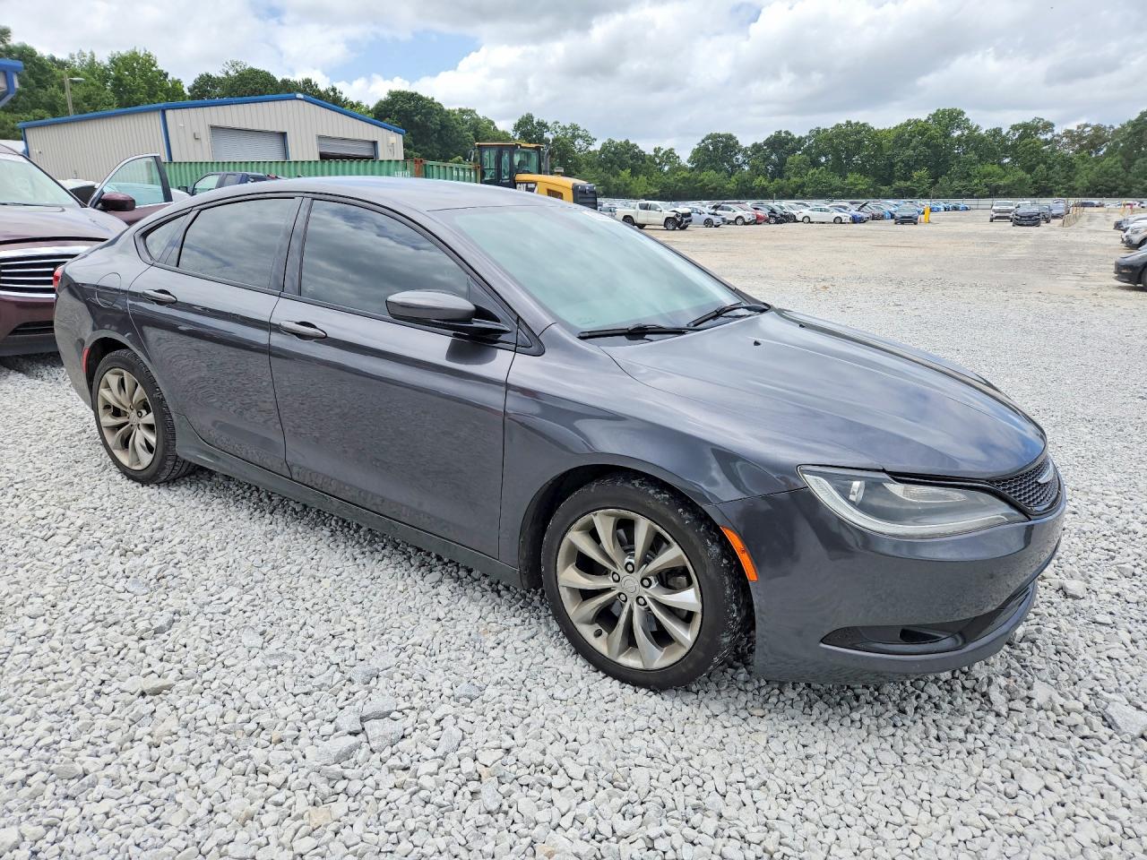 2015 Chrysler 200 S Gray vin: 1C3CCCDG2FN665124