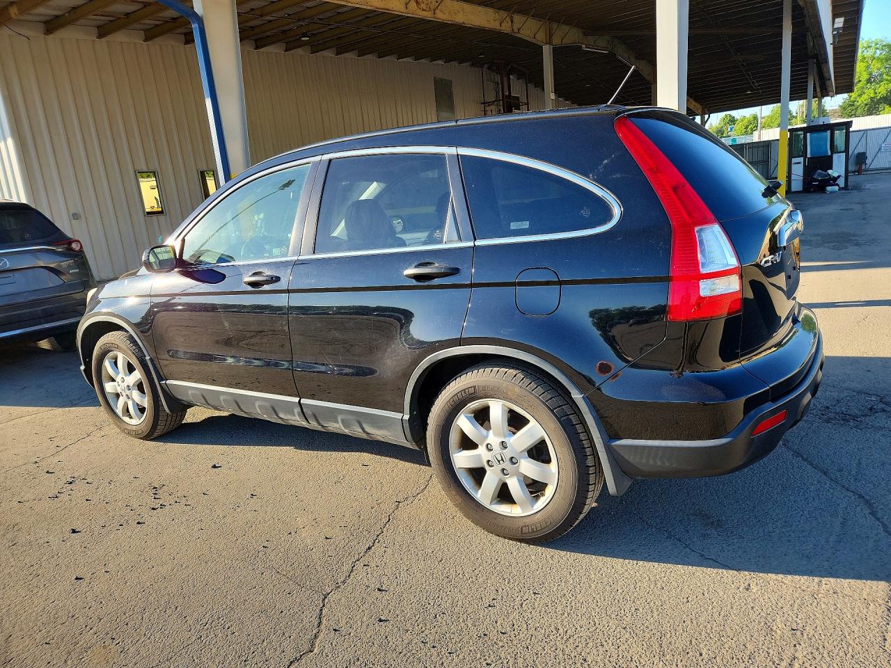 2008 Honda Cr-v Black vin: JHLRE48518C078722