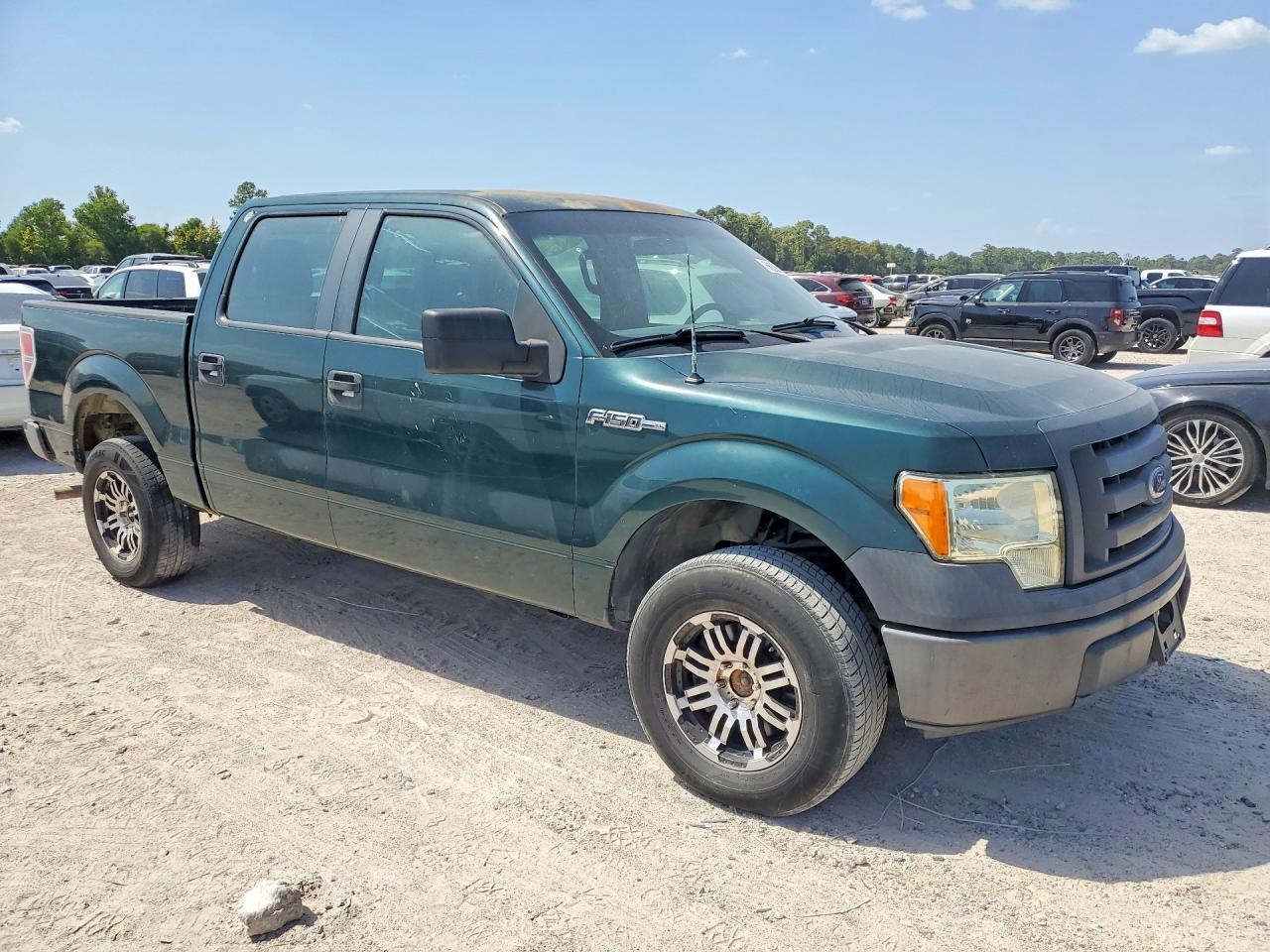 2010 Ford F150 Supercrew Green vin: 1FTFW1EV1AKC20613