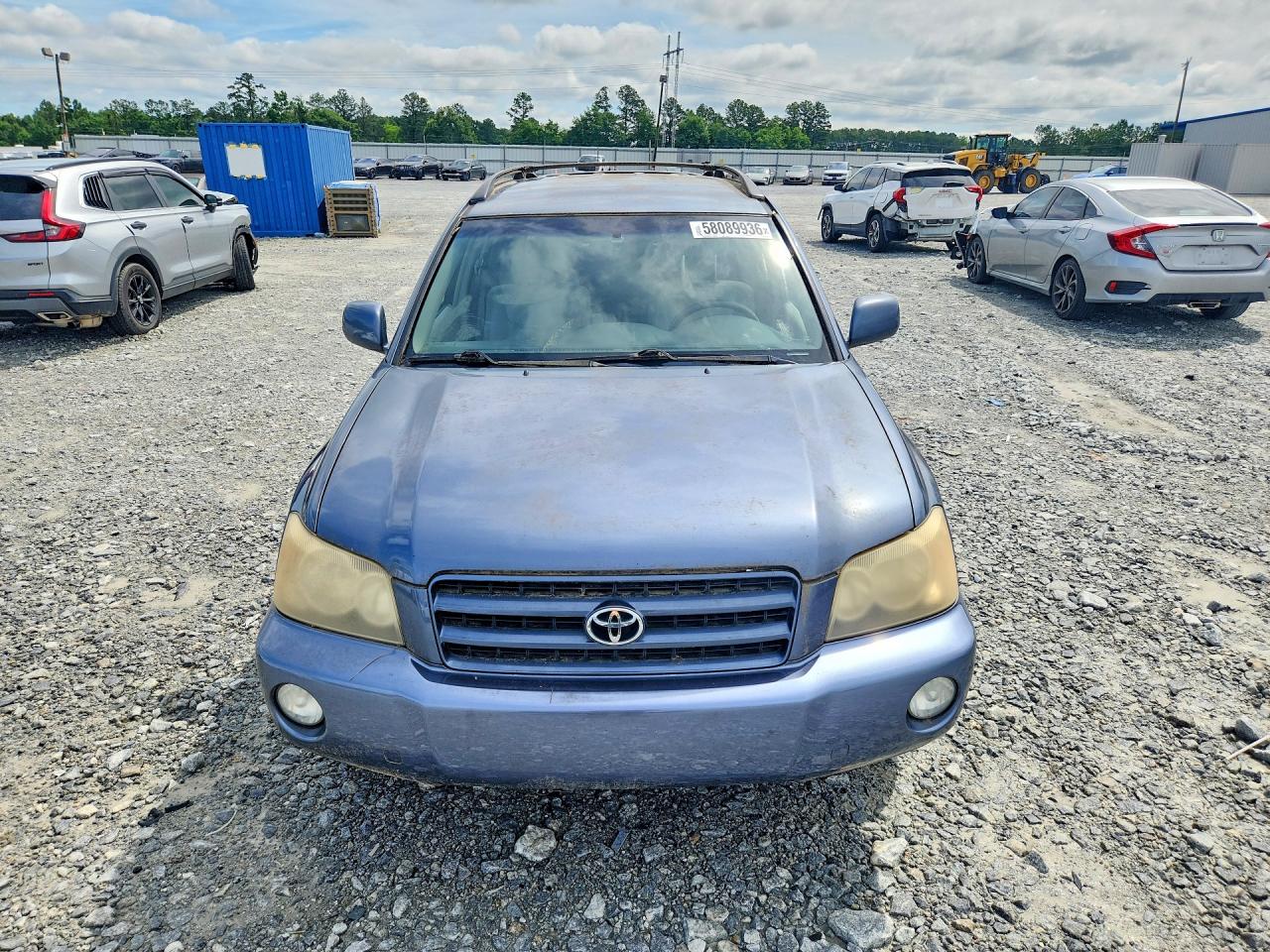 2003 Toyota Highlander Limited Синий vin: JTEGF21A630121261