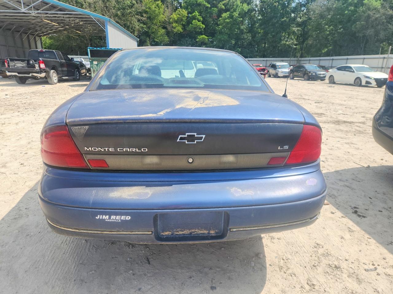 1996 Chevrolet Monte Carlo Ls Blue vin: 2G1WW12M3T9230150
