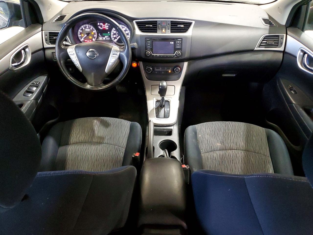 2015 Nissan Sentra Sv Gray vin: 3N1AB7AP1FL695705