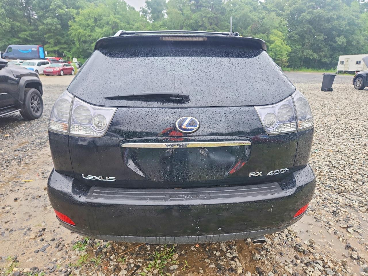 2008 Lexus Rx 400h Black vin: JTJHW31U982069688