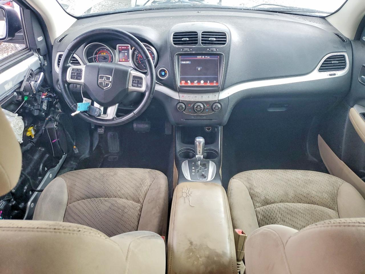2011 Dodge Journey Crew Серебряный vin: 3D4PG3FG9BT540052