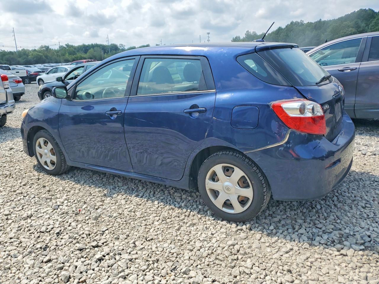 2010 Toyota Matrix Base Blue vin: 2T1KU4EE8AC363565