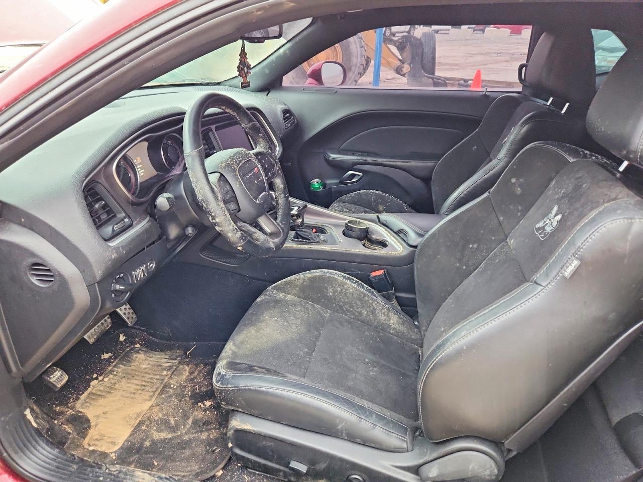 2019 Dodge Challenger R Maroon vin: 2C3CDZFJ6KH750172